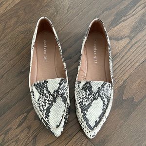 Snake Skin Flats
